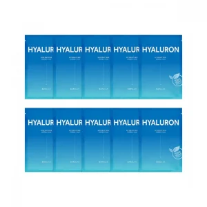 BARULAB The Clean Vegan HYALURON Mask x10