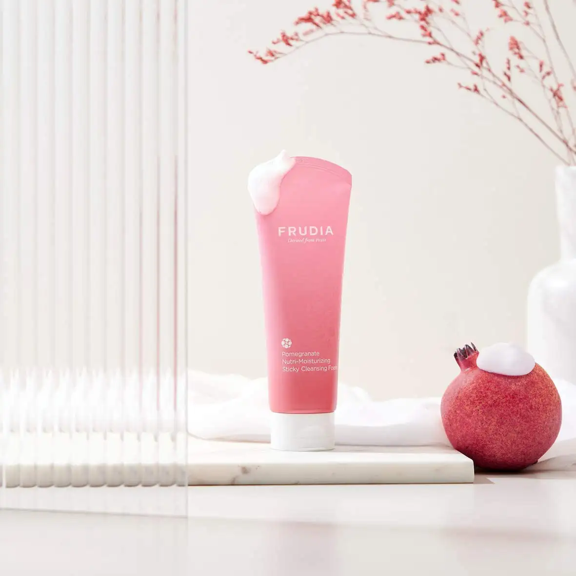 Frudia Pomegranate Nutri-Moisturizing Sticky Cleansing Foam