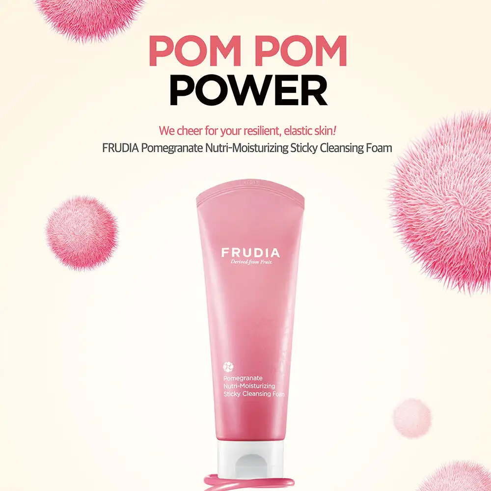 Frudia Pomegranate Nutri-Moisturizing Sticky Cleansing Foam