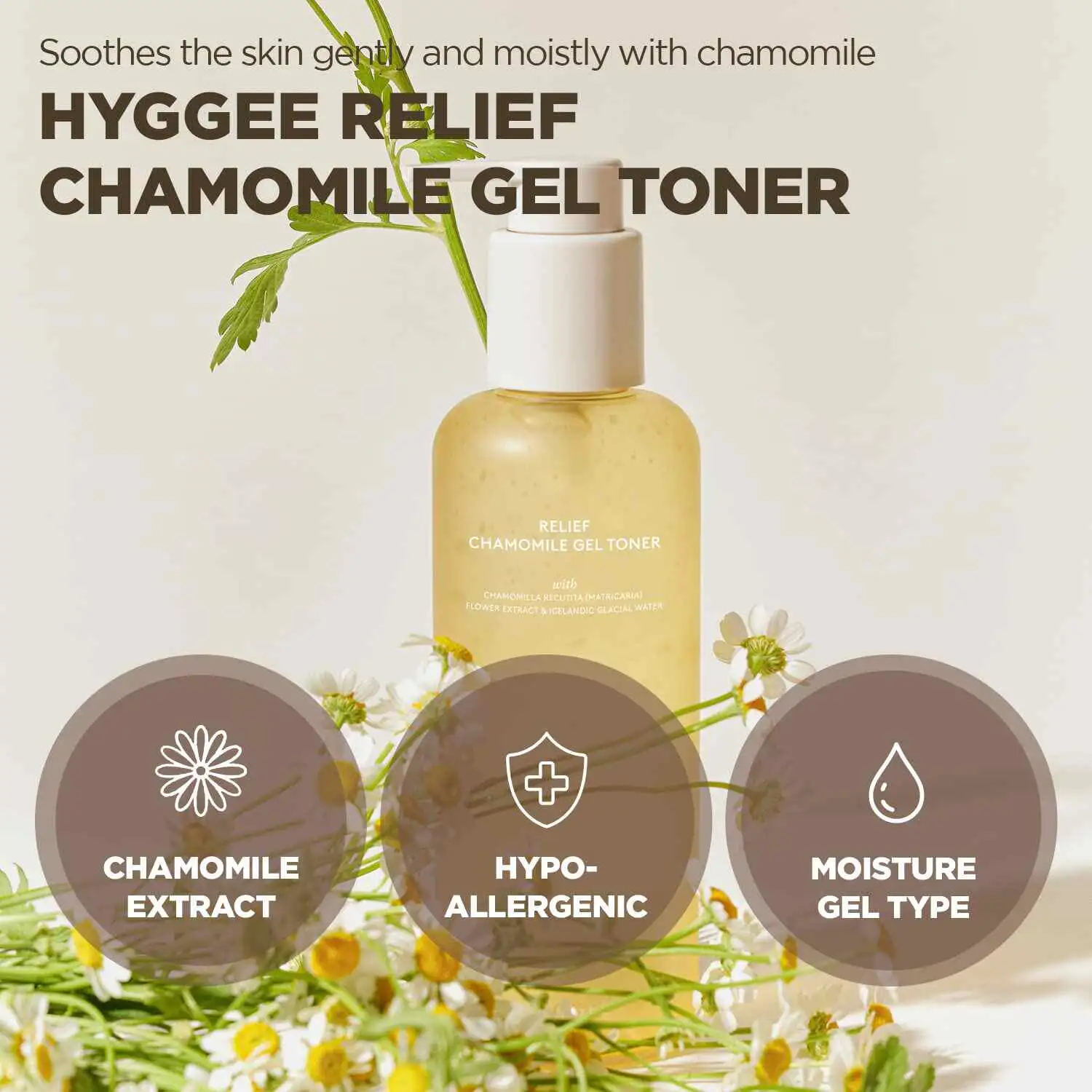 HYGGEE Relief Chamomile Gel Toner