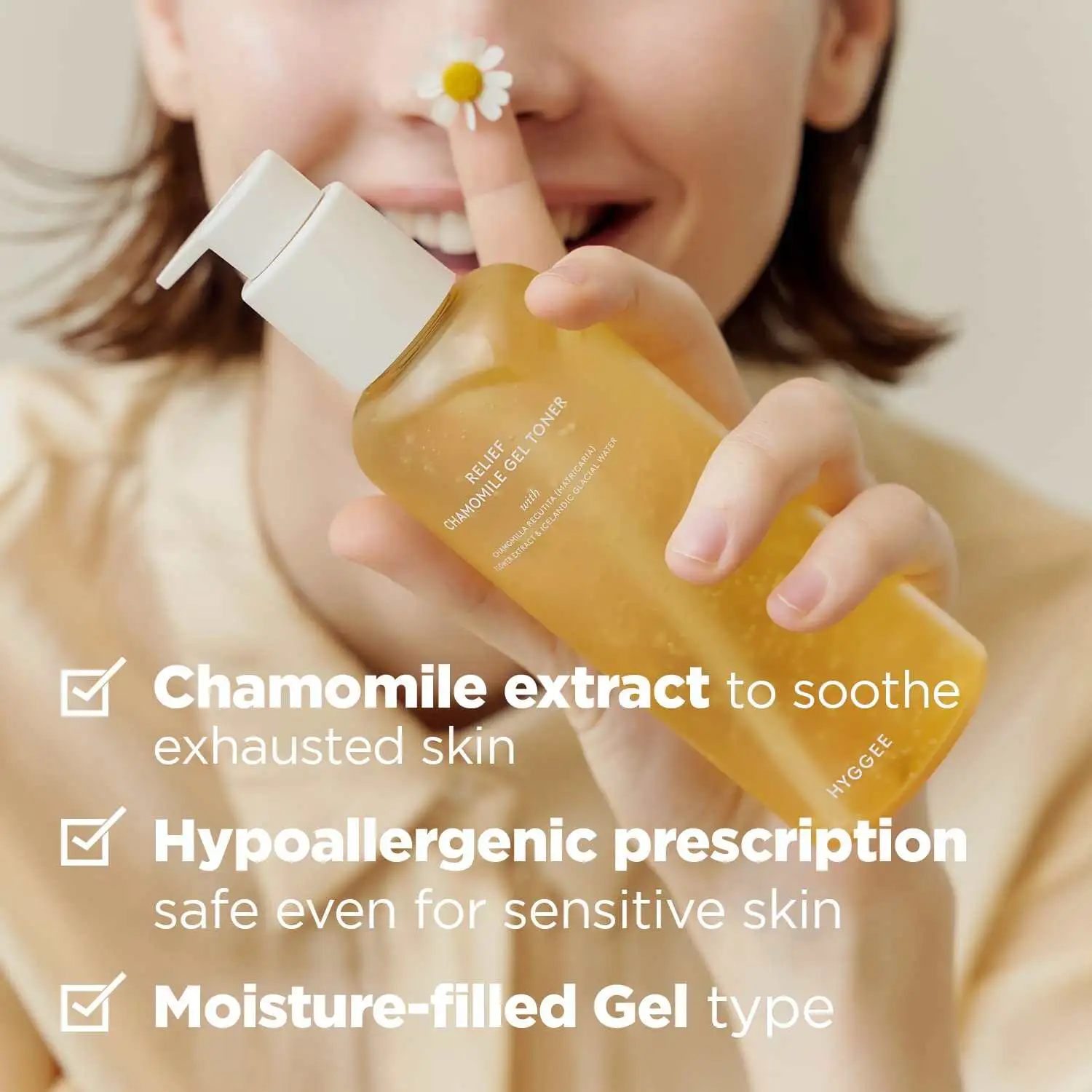 HYGGEE Relief Chamomile Gel Toner