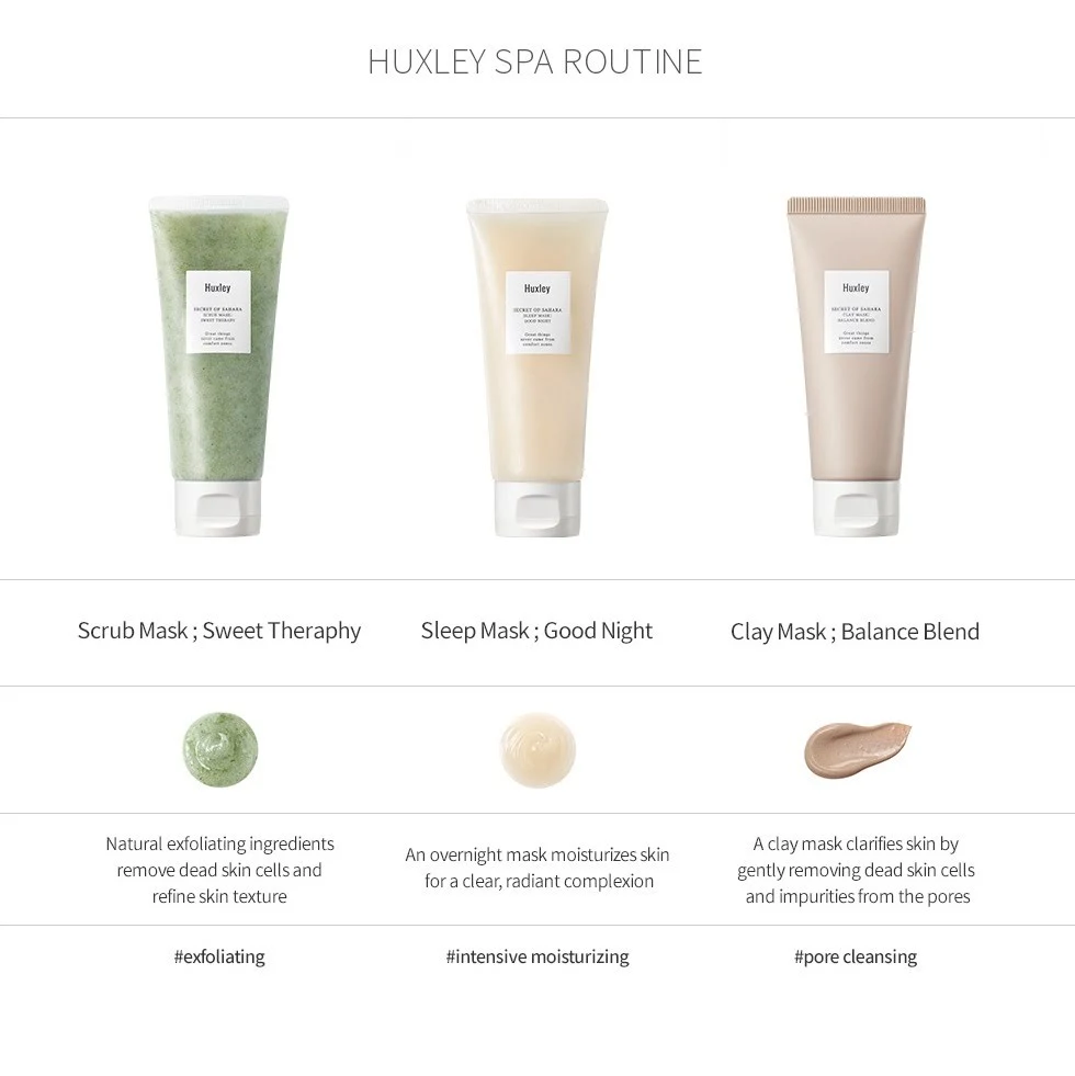Huxley Spa Routine Deluxe Complete