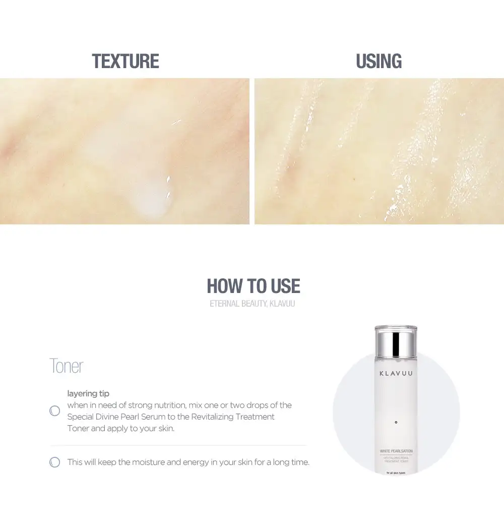 Klavuu White Pearlsation Revitalizing Pearl Treatment Toner