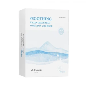 Muldream Vegan Green Mild Hyaluron S.O.S Mask