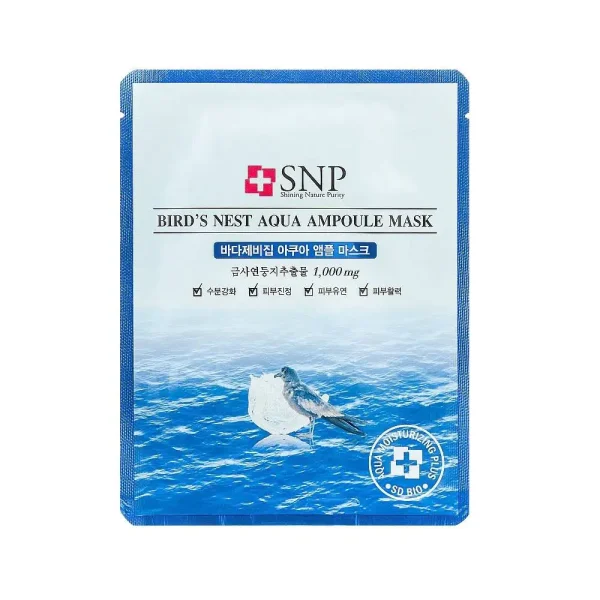 SNP Bird's Nest Aqua Ampoule Mask