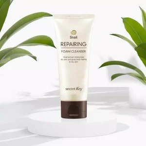 Secret Key Snail Repairing Foam Cleanser