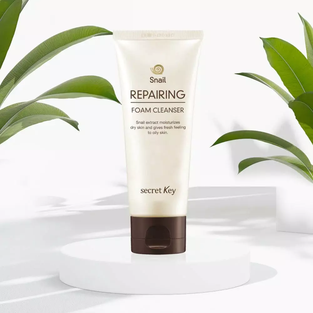 Secret Key Snail Repairing Foam Cleanser