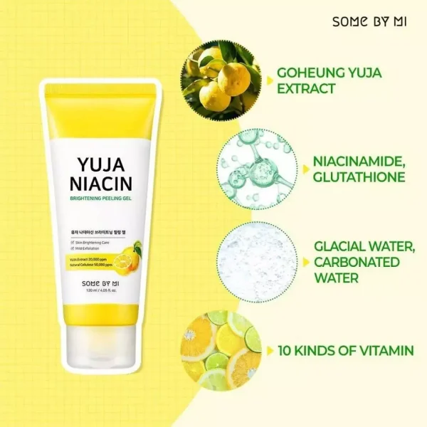 Some By Mi Yuja Niacin Brightening Peeling Gel