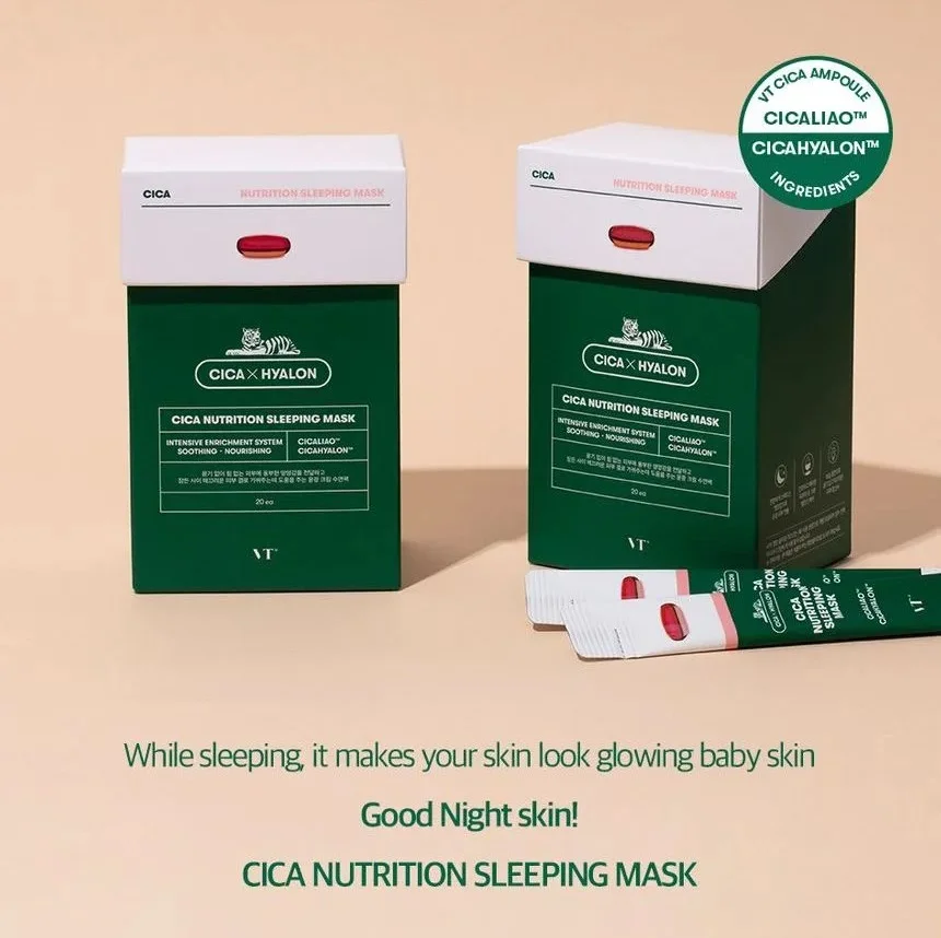 VT Cosmetics CICA Nutrition Sleeping Mask Benefits