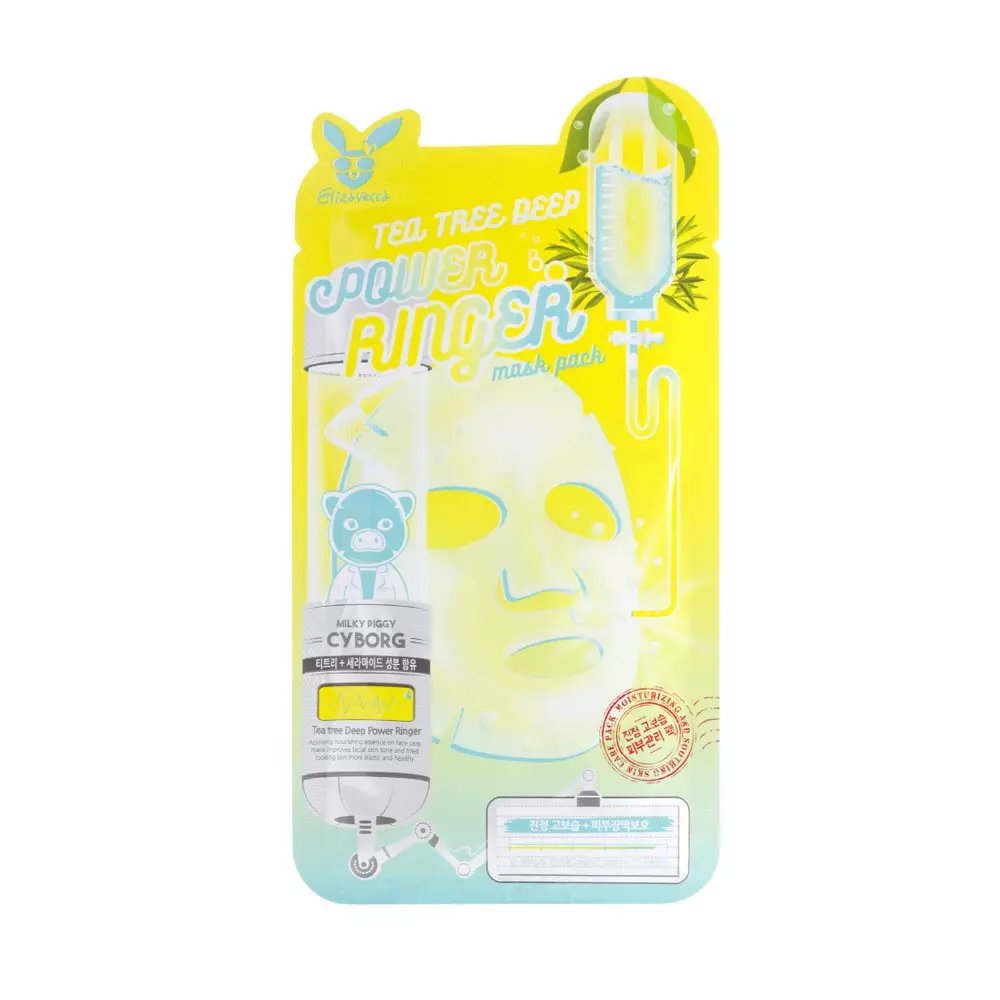 Elizavecca Tea Tree Deep Power Ringer Mask Pack