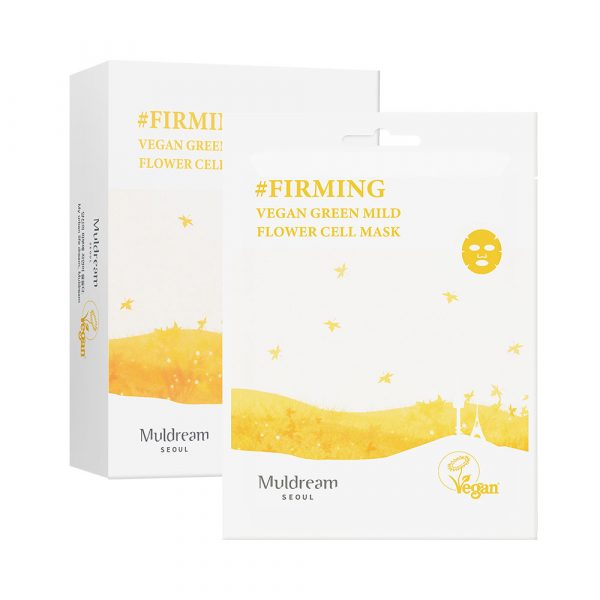 Muldream Vegan Green Mild Flower Cell Mask
