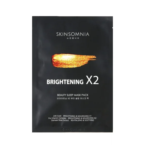 Skinsomnia Brightening X2 Beauty Sleep Mask Pack