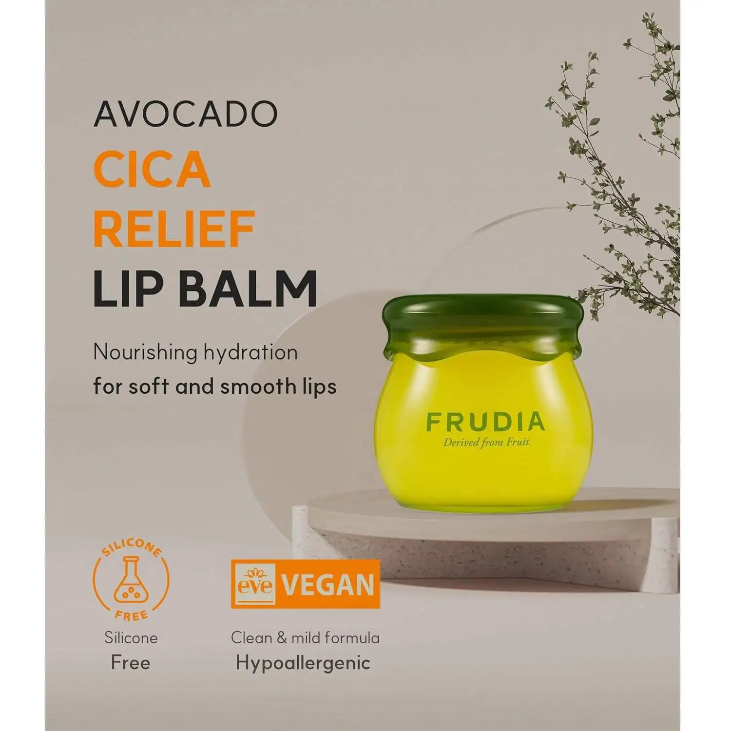 Frudia Avocado Cica Relief Lip Balm