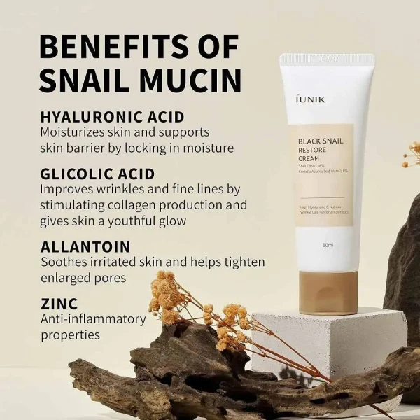 iUNIK Black Snail Restore Cream
